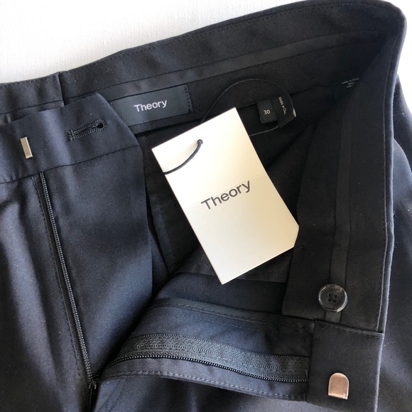 Marlo Tuxedo Wool Pant in Eclipse Navy Blue - Picture 6 of 11